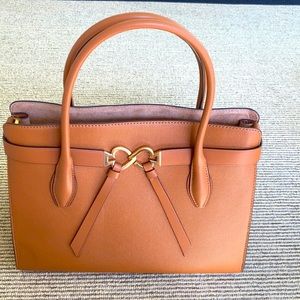 Kate Spade Large Toujours Satchel Warm Gingerbread